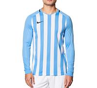Nike Striped Division III LS Maillot Homme University Blue/Blanc/Noir/Noir FR : XL (Taille Fabricant : XL)