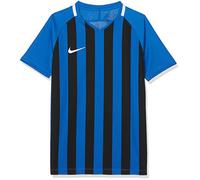 Nike Striped Division III Maillot de Football Enfant, Bleu (Bleu Royale/Noir/Blanc), XS