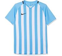 Nike Striped Division III SS Maillot Mixte Enfant, University Blue/White/Black/(Black), FR : L (Taille Fabricant : L)