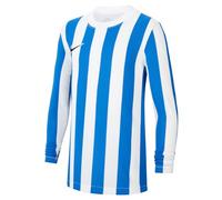 Nike Strp Dvsn IV Jsy T-shirt à manches longues unisexe pour enfant, Mixte enfant, CW3825-102, Blanc/bleu royal/noir, 10-12 ans