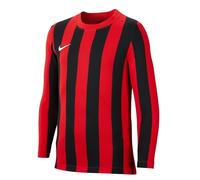 Nike Strp Dvsn IV Jsy T-shirt à manches longues unisexe pour enfant, Mixte enfant, CW3825-658, Rouge/noir/blanc, 8-10 ans