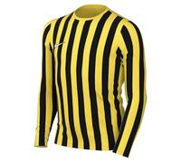 Nike Strp Dvsn IV Jsy T-shirt à manches longues unisexe pour enfant, Mixte enfant, CW3825-719, Jaune/noir/blanc, 12-13 ans