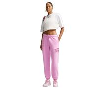 Nike Studio IM9833 Pantalon surdimensionné en Polaire avec Logo et Poignets pour Femme