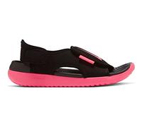 Nike Sunray Adjust 5 V2 (GS/PS) Sandales, Black/Racer Pink, 28 EU