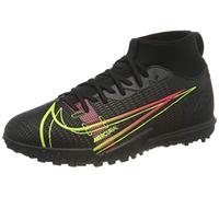 Nike Superfly 8 Academy TF Football Shoe, Black/Cyber-Off Noir-Rage Gree, 34 EU