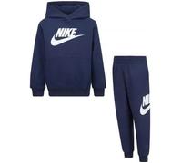 Nike Kids 86l135 Fleece Long Sleeve Set Bleu 4-5 Years Garçon