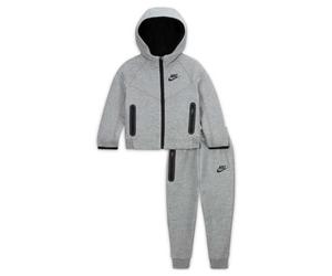 Nike Survêtement pour enfant Sportswear Tech Fleece Full-Zip Set, Gris, gris, 5-6 ans