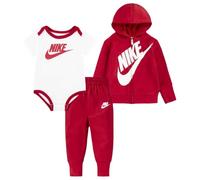 NIKE Sustainable 3Pc Fz Ensemble pour bébé Gym Red 12 mois