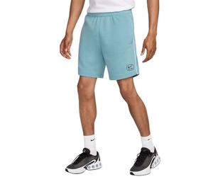 Nike SW Air Ft Shorts pour Homme Denim Turq/White/Black M
