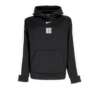 Nike - Sweat à capuche Brooklyn Nets Courtside Noir/Blanc - Homme - Sport - Noir - Taille: XS