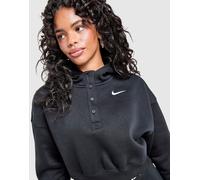 Nike Sweat à capuche Crop Phoenix Henley - Noir S