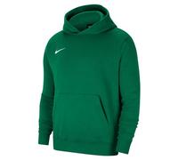 Nike Sweat à Capuche de Football en Molleton pour Grand Enfants, Taille S, Vert Pin/Blanc