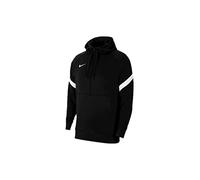 Nike Sweat à Capuche en Polaire avec Fermeture Éclair 1/2 pour Homme, Noir/Blanc, S