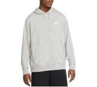 Nike Sportswear Club Sweat avec Zip Homme, DK Grey Heather/Matte Argent/Blanc, XL