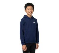 Nike Sweat à capuche manches longues K NSW Club FLC HDY Lbr Bleu nuit/Blanc FD3000-410 XL