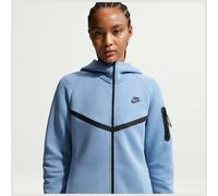 Nike Sweat à Capuche Tech Fleece FZ Coupe-Vent - Bleu/Noir Femme Small