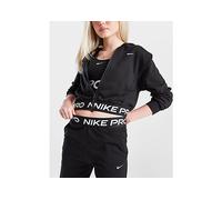 Nike Sweat à capuche zippé Girls' Pro Crop Junior - Noir 13-15Y