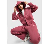 Nike Sweat à capuche zippé Studio Fleece Fille Junior - Rouge 7-8Y
