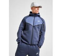 Nike Sweat à capuche zippé Tech Mix - Bleu L