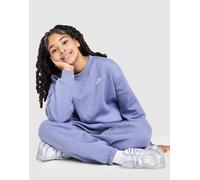 Nike Sweat Crew Club Fleece Fille Junior - Bleu 12-13Y