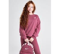 Nike Sweat Crew Club Fleece Fille Junior - Sweet Beet 12-13Y