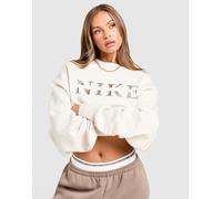 Nike Sweat crop à logo Graphic Swoosh - Blanc XS