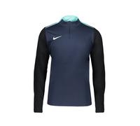 NIKE Sweat de sport bleu marine / turquoise / noir / blanc, Taille XS