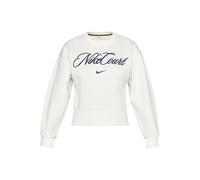 NIKE Sweat de sport 'CRT' bleu marine / blanc cassé, Taille S