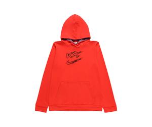 NIKE Sweat de sport 'Kylian Mbappé' rouge orangé / noir, Taille 128-138