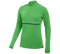 Nike Sweat d'entraînement pour femme Academy 21 Drill Top, Femme, CV2653-362, Lt Green Spark/White/Pine Green/White, m