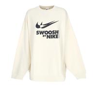 Nike - SweaT-shirt à Col Rond avec Grand Logo - Femme - Sweatshirts et sweats à capuche - Beige - Taille: 40 FR