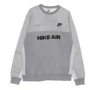 Nike - SweaT-shirt à col rond brossé Air - Homme - Sweatshirts et sweats à capuche - Gris - Taille: XL