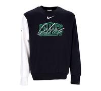 Nike - SweaT-shirt à col rond en molleton Courtside - Homme - Sweatshirts et sweats à capuche - Noir - Taille: XS