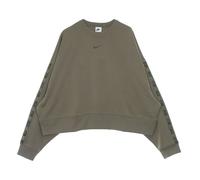 Nike - SweaT-shirt à col rond oversize - Femme - Sport - Vert - Taille: 42 FR