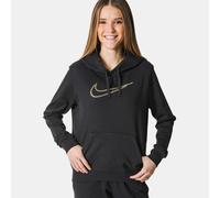 Nike Sweat-Shirt C / à Capuche Femme Vêtement de Sport Club - 010 (Noir/Or)