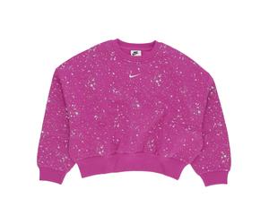Nike - SweaT-shirt Doux en Molleton Crewneck Hot - Femme - Sweatshirts et sweats à capuche - Violet - Taille: 44 FR