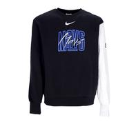 Nike - SweaT-shirt NBA Courtside Col Ras du Cou Noir - Homme - Sweatshirts et sweats à capuche - Noir - Taille: S