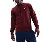 Nike Sweat-shirt pour Homme Club Fleece Rouge