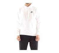 Nike Sweater Club Sweat capuche, White/White/Black, S EU
