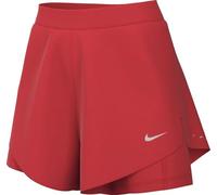 Nike Swift Dri-Fit HJ5376-696 Short de Course 2 en 1 avec Taille Moyenne, pour Femme, Gris Clair Crimson/argenté réfléchissant, Taille S