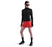 Nike Swift Dri-Fit IB1998-010 Haut de Course intermédiaire avec Fermeture éclair sur Toute la Longueur, pour Femme, Noir, Taille S