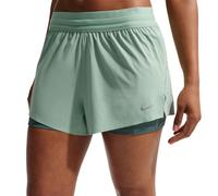 Nike Swift Dri-FIT Mid-Rise 2-in-1 Shorts Femme L