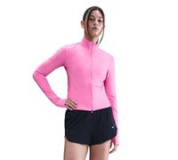 Nike Swift Half-Zip Maillot De Course Femmes - Pink , Argent, Taille L