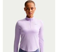 Nike Maillot de course Femmes Swift Half-Zip violet/argent Taille M