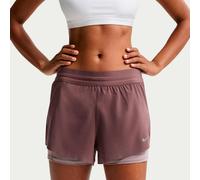 Nike Short de running Swift Dri-FIT 2-en-1 Taille mi-haute Femme XS