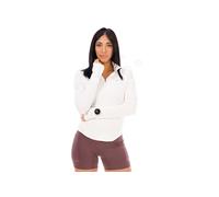 Nike Dri-FIT Swift Manches Longues Half-Zip Femme S Blanc