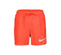 Nike Swim Boardshorts 'Lap 5' rouge clair / blanc, Taille L