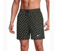 NIKE Swim Breaker Swoosh Link 5" Volley Short Black