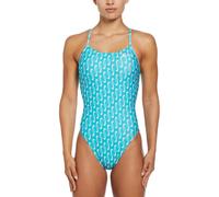 Nike Swim Hydra Strong Cutout One-Piece Swimsuit Bleu 16 (XL) Female