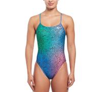 Maillot de bain Nike Swim Hydrastrong Multi Print bleu vert rose femme - 38